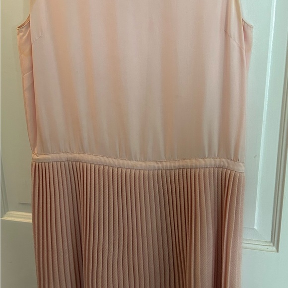 Norman Norell 3 pc vintage wool dress & sleeveless overtop, blazer,scarf. Lined. - Picture 6 of 10